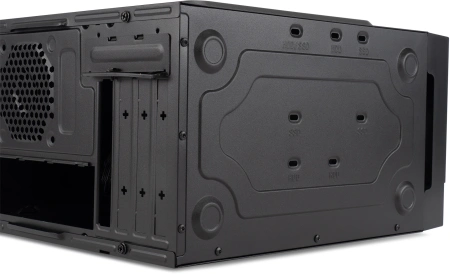 Корпус Digma DCC-MN301 черный без БП mATX 2xUSB2.0 audio