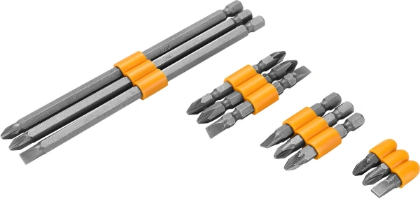 Набор бит Deko BS12 (065-0695) (12пред.) для шуруповертов