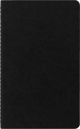 Блокнот Moleskine CAHIER JOURNAL QP318 Large 130х210мм обложка картон 80стр. нелинованный черный (3шт)