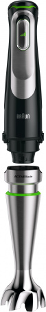 Блендер погружной Braun MQ9195XLI 1200Вт черный