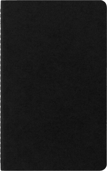 Блокнот Moleskine CAHIER JOURNAL QP318 Large 130х210мм обложка картон 80стр. нелинованный черный (3шт)