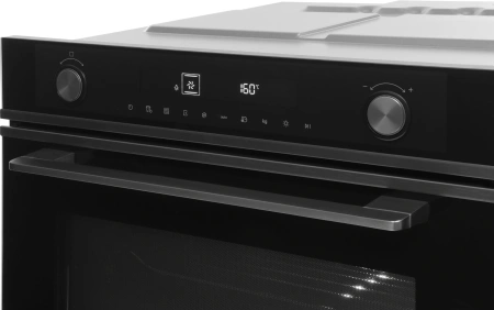 Духовой шкаф Электрический Hyundai HMEO 6540 DX черный