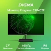 Монитор Digma 27" Progress 27P402F черный IPS LED 5ms 16:9 HDMI M/M матовая 300cd 178гр/178гр 1920x1080 100Hz G-Sync DP FHD 4.3кг