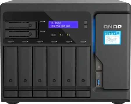 Сетевое хранилище NAS Qnap TS-855X-8G 8-bay