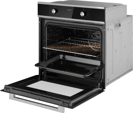Духовой шкаф Электрический Weissgauff EOM 388 PDX Steam Clean нержавеющая сталь