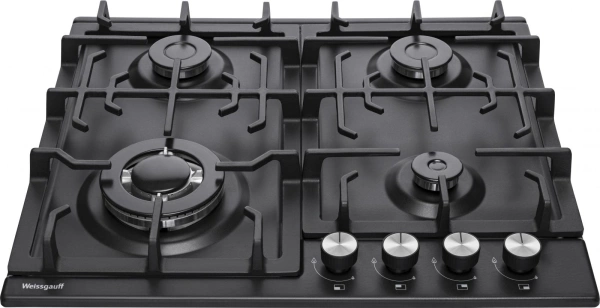 Газовая варочная поверхность Weissgauff HGG 641 BEB черный