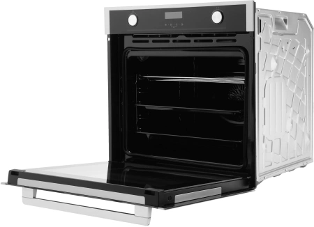 Духовой шкаф Электрический Hyundai HEO 6772 IX черный