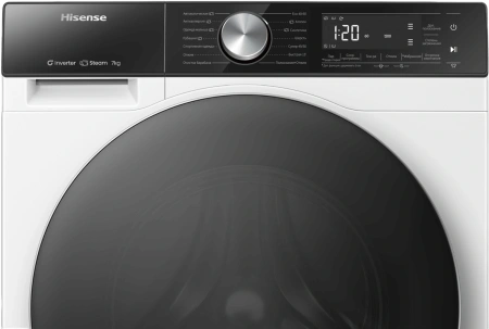 Стиральная машина Hisense WF5S7041BW класс: A загр.фронтальная макс.:7кг белый инвертер
