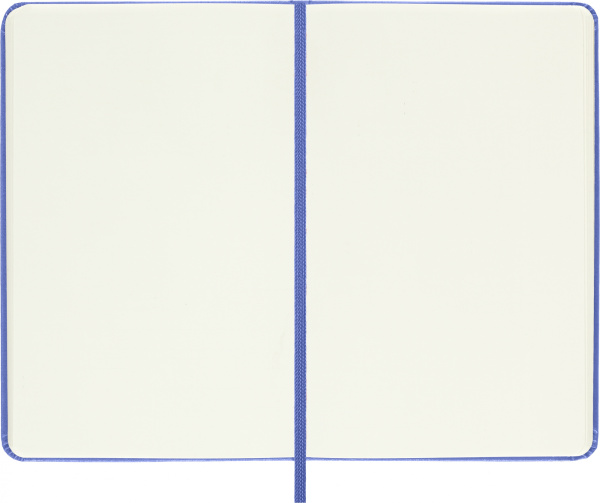 Блокнот Moleskine CLASSIC QP012B42 Pocket 90x140мм 192стр. нелинованный твердая обложка голубая гортензия