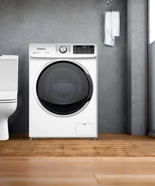 Стиральная машина Бирюса WM-SM814/03 кл.:A+++ фронт. макс.:8кг белый