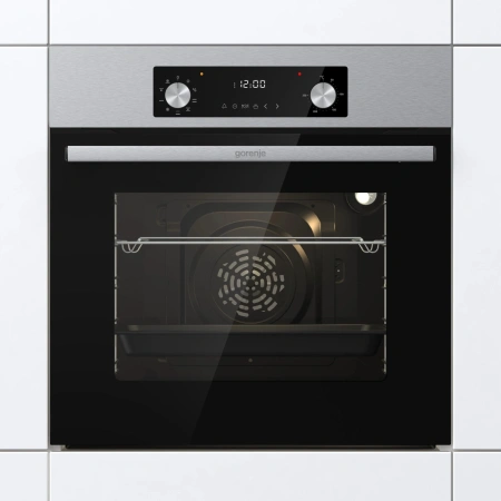 Духовой шкаф Электрический Gorenje BO6737E02NX черный