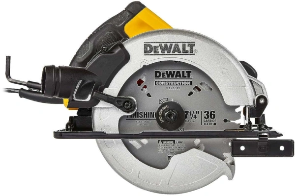 Циркулярная пила (дисковая) DeWalt DWE5615 1500Вт (ручная) D диска.:190мм