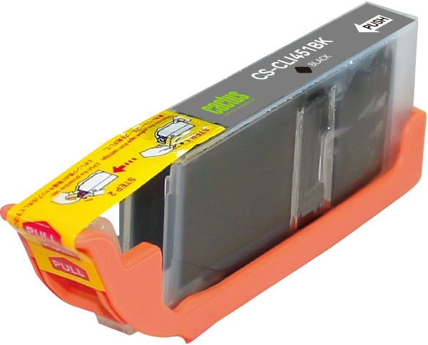 Картридж струйный Cactus CS-CLI451BK черный (10.2мл) для Canon MG6340/5440/IP7240