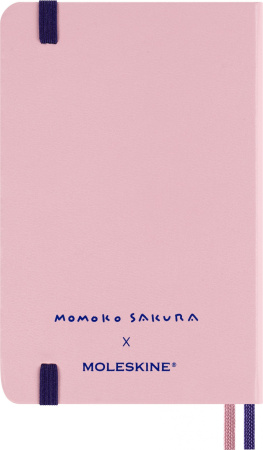 Блокнот Moleskine LE SAKURA Pocket 90x140мм обложка текстиль 160стр. линейка подар.кор. Momoko Sakur