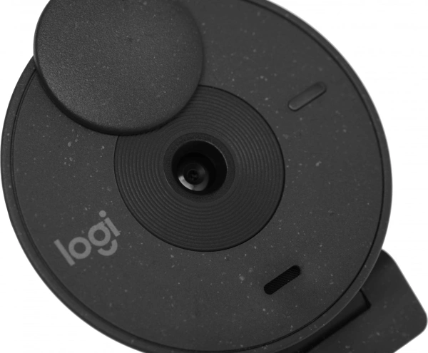 Камера Web Logitech HD Webcam Brio 300 черный 2Mpix (1920x1080) USB Type-C с микрофоном (960-001436)