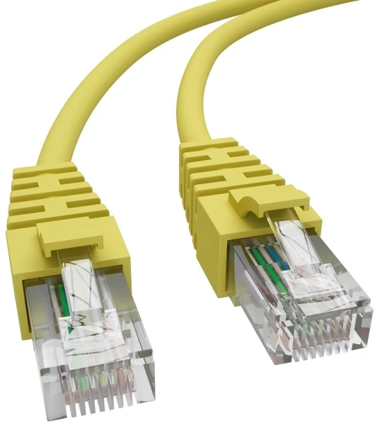Патч-корд NTSS NTSS-PC-UTP-RJ45-5e-0.15-LSZH-YL (NTSS-PC-UTP-RJ45-5E-0.15-LSZH) UTP RJ-45 вил.-вилка