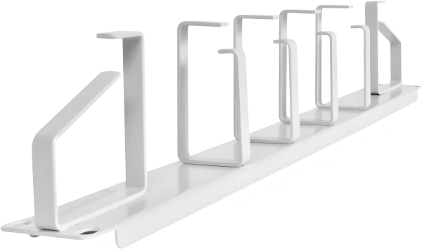 Кабельный органайзер Горизонтальный ЦМО ГКО-1-6 односторонний кольца 1U шир.:19" глуб.:85мм