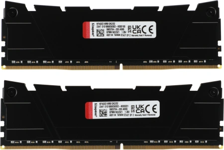 Память DDR4 2x16GB 3200MHz Kingston KF432C16RB12K2/32 Fury Renegade Black RTL Gaming PC4-25600 CL16