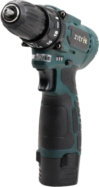Дрель-шуруповерт Zitrek Green 12V Plus аккум. патрон:быстрозажимной (085-1013)