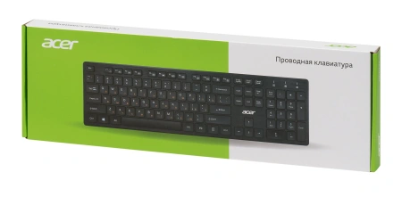 Клавиатура Acer OKW122 черный USB (ZL.KBDEE.00C)