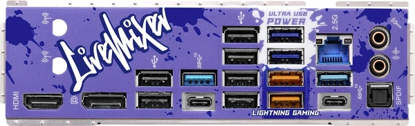 Материнская плата Asrock Z790 LIVEMIXER Soc-1700 Intel Z790 4xDDR5 ATX AC`97 8ch(7.1) 2.5Gg RAID+HDM