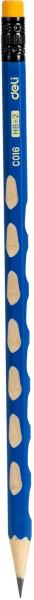 Карандаш ч/г Deli EC016-HB U-Touch HB трехгран. (12шт)