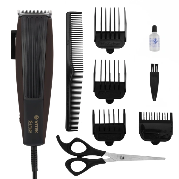 Машинка для стрижки Vitek Safari VT-2577 коричневый