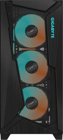 Корпус Gigabyte C301G черный без БП ATX 3x120mm 5x140mm 2xUSB3.0 audio bott PSU
