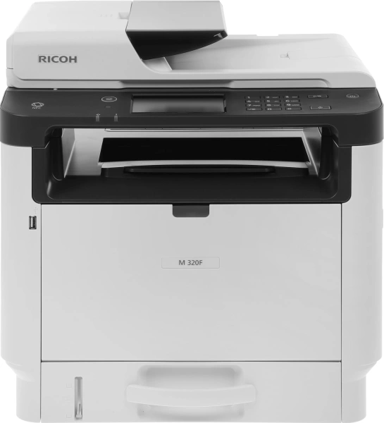 МФУ лазерный Ricoh M 320F (408534) A4 Duplex белый/черный