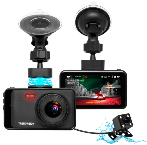 Видеорегистратор TrendVision Winner PRO черный 2Mpix 1080x1920 150гр. GPS MSTAR 8336