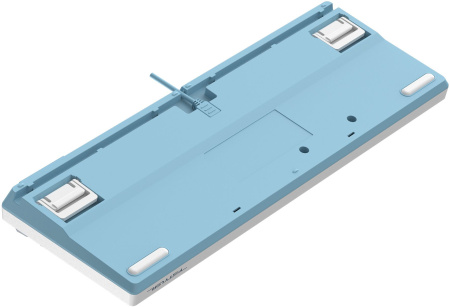 Клавиатура A4Tech Fstyler FS300 механическая белый/синий USB for gamer LED (FS300 PANDA SNOWBOARDING