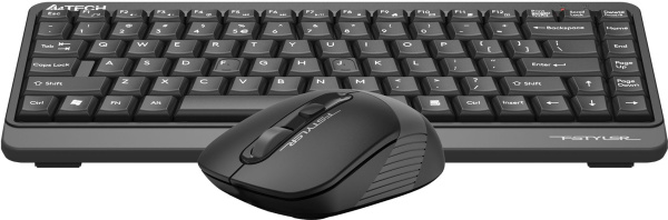 Клавиатура + мышь A4Tech Fstyler FGS1110Q клав:черный/серый мышь:черный/серый USB беспроводная Multimedia