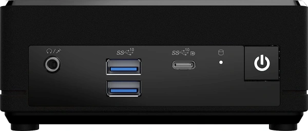 Неттоп MSI Cubi N ADL-017BRU slim N100 UHDG/noOS/черный