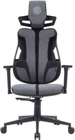 Кресло Cactus CS-CHR-DUO-GYBK серый/черный