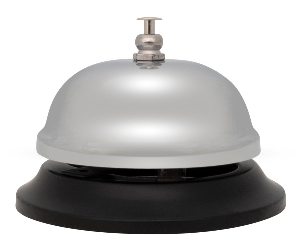 Звонок настольный Kw-Trio 3A00 хром металл