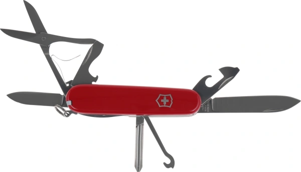 Нож перочинный Victorinox Super Tinker (1.4703) 91мм 14функц. красный карт.коробка