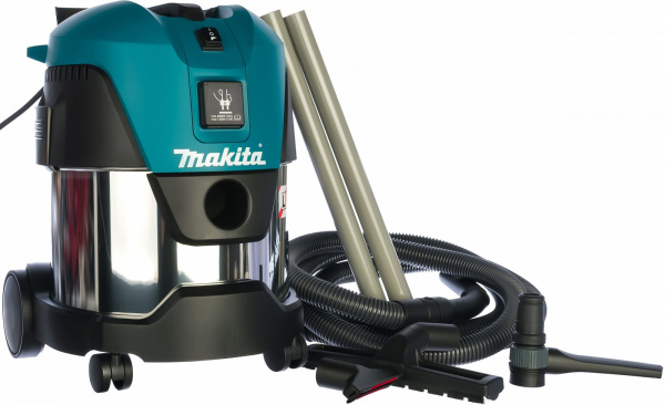 Строительный пылесос Makita VC2012L 1000Вт (уборка: сухая/влажная) зеленый