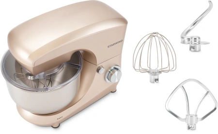 Миксер планетарный Starwind SPM5181 1300Вт золотистый