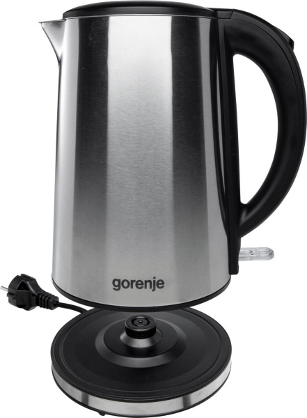 Чайник Gorenje K15DWS 1.5л. 2200Вт нержавеющая сталь (металл/пластик)