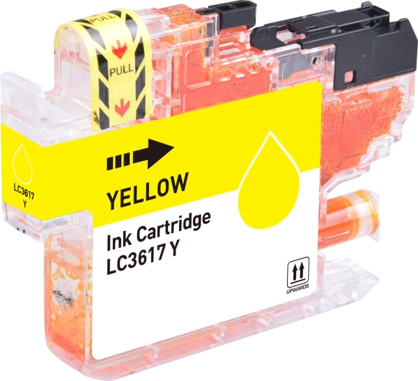 Картридж струйный Cactus CS-LC3617Y желтый (14мл) для Brother MFC-J2330DW/J2730DW/J3530DW/J3930DW