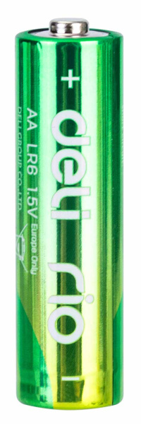 Батарея Deli Rio AA (4шт) спайка