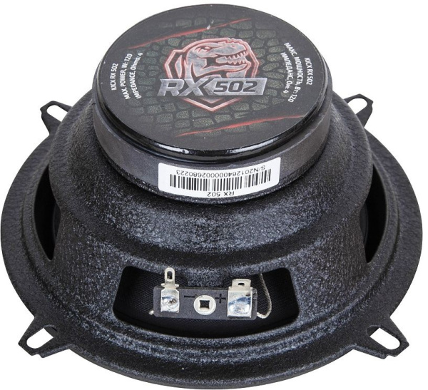Колонки автомобильные Kicx RX 502 120Вт 89дБ 4Ом 13см (5дюйм) (ком.:2кол.) коаксиальные двухполосные
