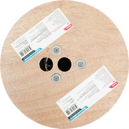 Кабель сетевой Buro BU-COP-050-OUTDOOR UTP 4 пары cat.5E solid 0.50мм Cu 305м черный outdoor стальной трос