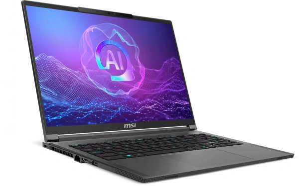 Ноутбук MSI Creator A16 AI+ A3HVGG-268RU Ryzen AI 9 365 32Gb SSD2Tb NVIDIA GeForce RTX4070 8Gb 16" IPS QHD+ (2560x1600) Windows 11 Home grey WiFi BT Cam (9S7-15FK14-268)