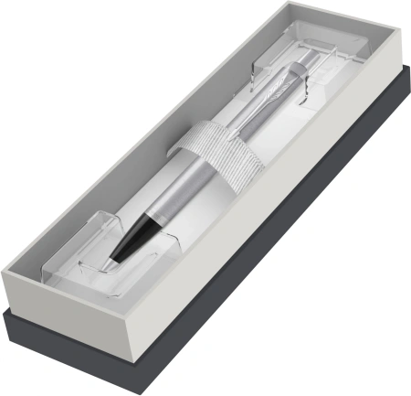 Ручка шариков. Parker IM Core (CW2150841) Stainless Steel CT M черн. черн. подар.кор.европод.