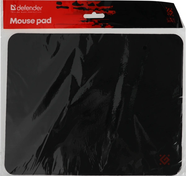 Коврик для мыши Defender 50550 Средний черный 250x200x3мм