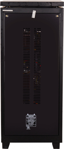 Стабилизатор напряжения Ресанта АСН-15000/3-ЭМ трехфазный черный (63/4/5)