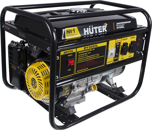Генератор Huter DY5000L 4.5кВт