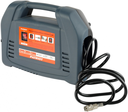 Компрессор поршневой Patriot WO 180K безмасляный 180л/мин 1100Вт синий/черный