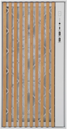 Корпус Formula TimberLine T0 белый без БП ATX 6x120mm 6x140mm 2xUSB3.0 audio